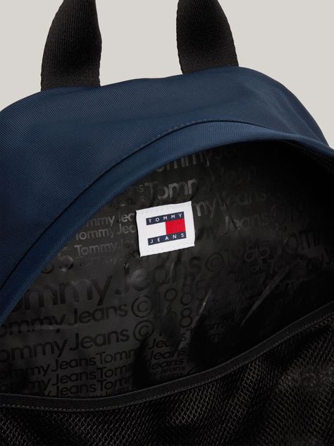 Mochila Essential Con Logo Parche Azul Tommy Hilfiger-3
