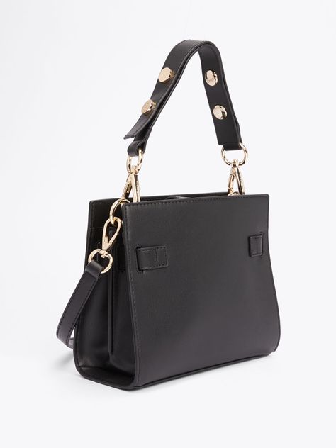 Cartera Satchel Heritage Negro Tommy Hilfiger-4