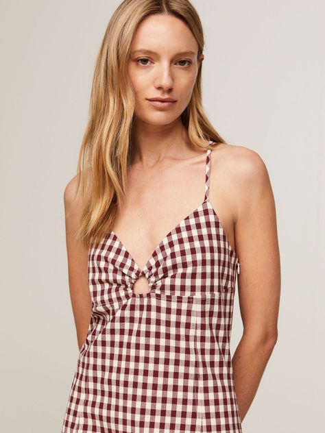 Vestido De Cuadros Vichy Multicolor Tommy Hilfiger-2