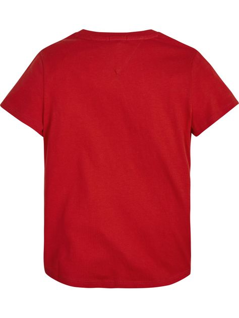Polera Essential Logo Print Rojo Tommy Hilfiger-1