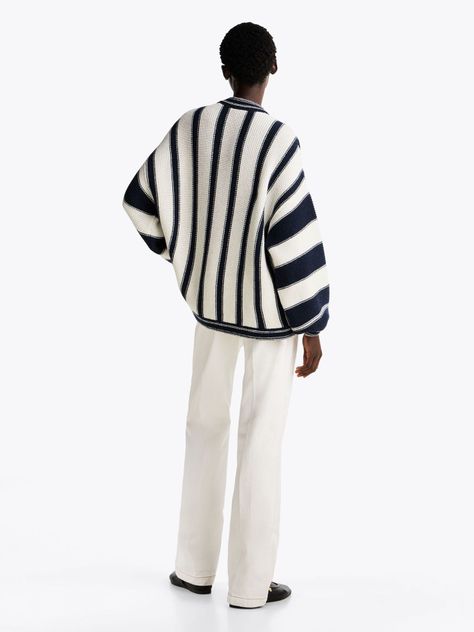 Sweater De Rayas Mixtas Con Cachemira Multicolor Tommy Hilfiger-2
