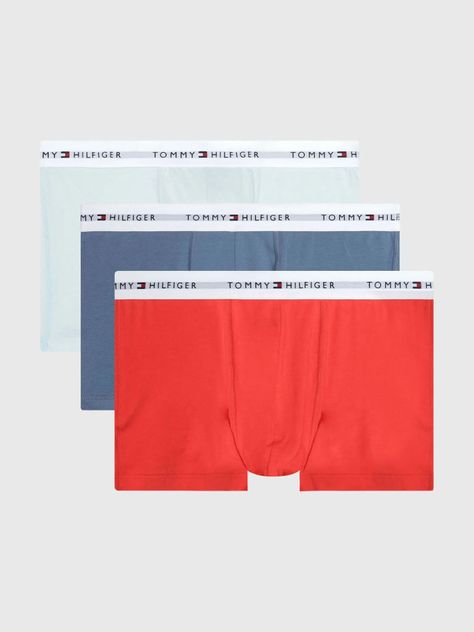 Pack De 3 Calzoncillos Trunk Essential Multicolor Tommy Hilfiger-0