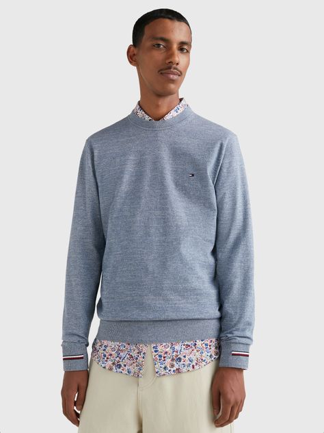 Sweater Mouline Striped  Celeste Tommy Hilfiger-0
