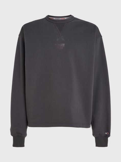 Polerón Relaxed Modern Boxy Negro Tommy Jeans-4