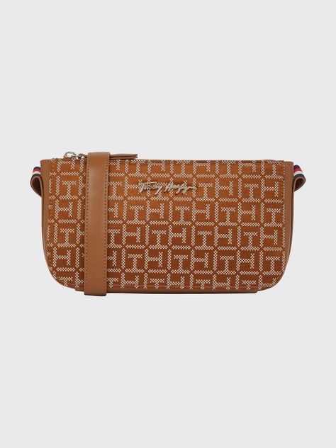Bandolera Im Latam Jacquard Café Tommy Hilfiger-0