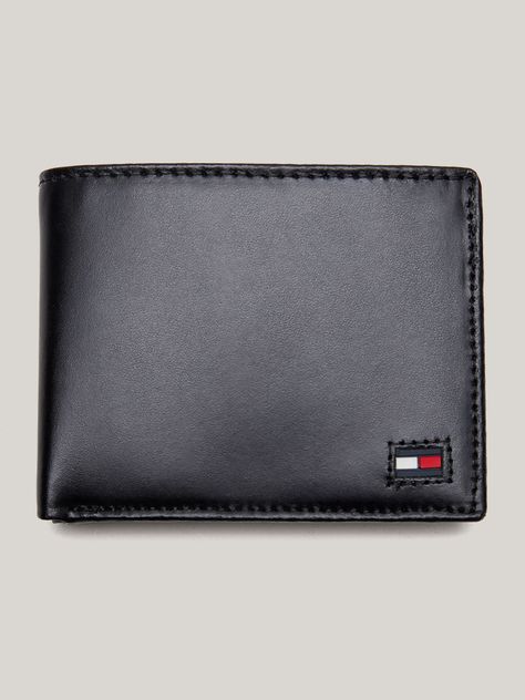 Billetera Plegable Con Logo Negro Tommy Hilfiger-0