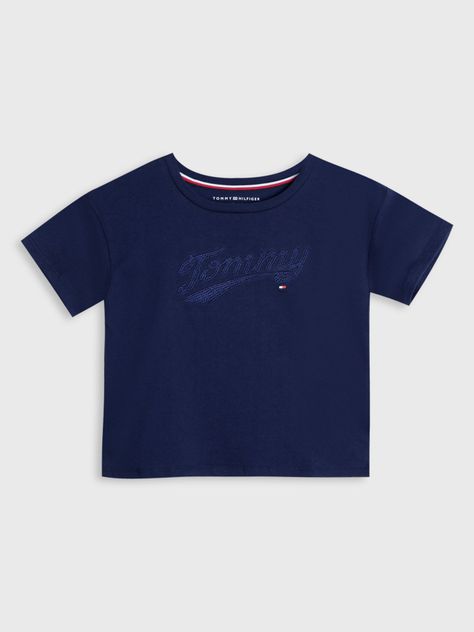 Polera Con Estampado Gráfico Azul Tommy Hilfiger-0
