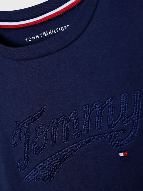 Polera Con Estampado Gráfico Azul Tommy Hilfiger-3