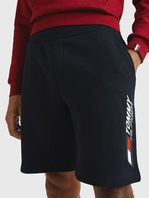 Short Sport Essential De Algodón Azul Tommy Hilfiger-2