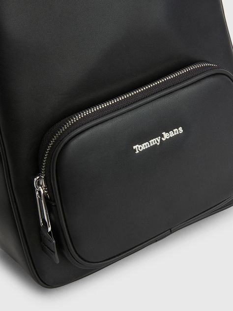 Mochila Stadium Con Logo Negro Tommy Hilfiger-3