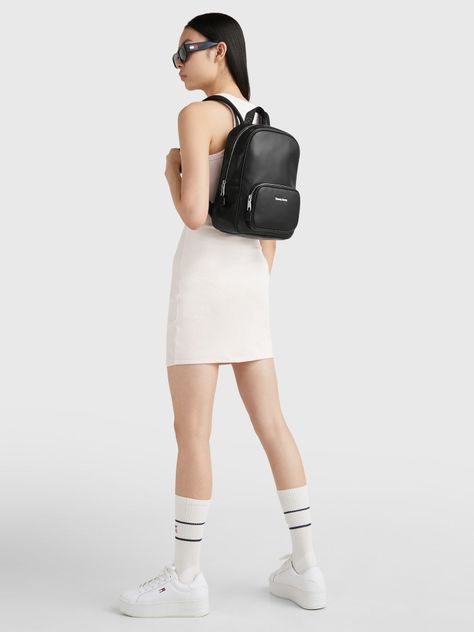 Mochila Stadium Con Logo Negro Tommy Hilfiger-1