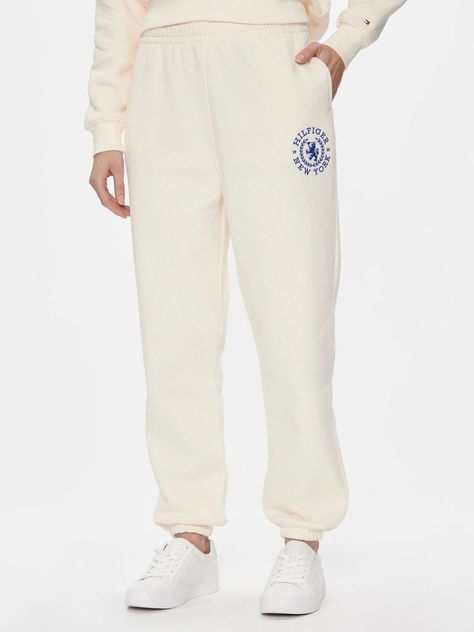 JOGGER LOGO MONOGRAM LATERAL BLANCO TOMMY HILFIGER-0