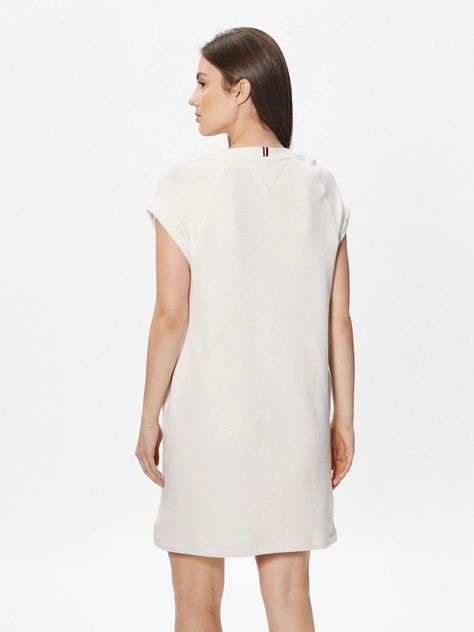 Vestido Collection 1985 Mini Logo Blanco Tommy Hilfiger-2