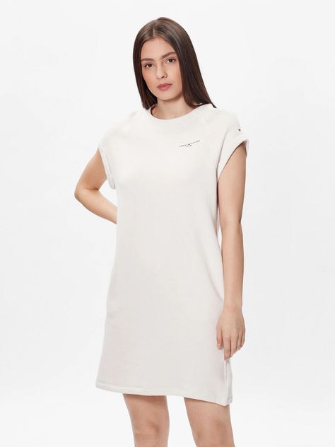 Vestido Collection 1985 Mini Logo Blanco Tommy Hilfiger-0