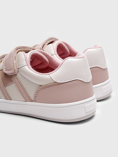 Zapatillas Niña Velcro Logo Rosado Tommy Hilfiger-3