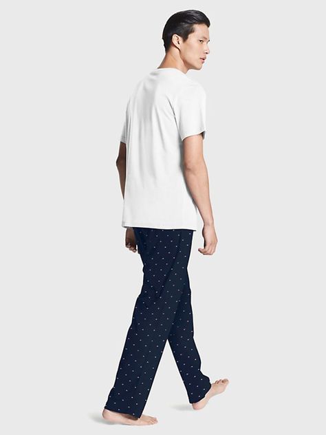 Set Pijama Con Logo Blanco Tommy Hilfiger-1