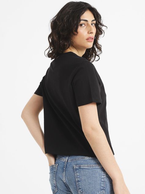 Polera Classic Modern Con Logo Negro Tommy Hilfiger-2