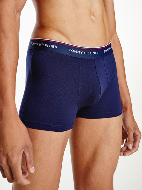 Pack De 3 Calzoncillos Trunk Premium Stretch Azul Tommy Hilfiger-3