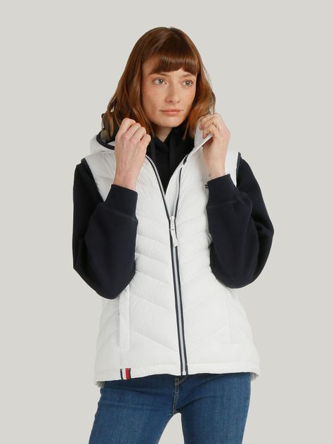 Parka Vest Light Weight Solid Blanco Tommy Hilfiger-0