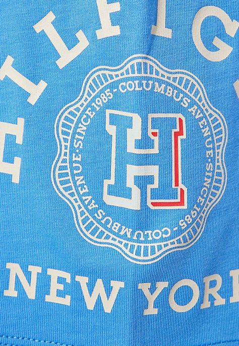SHORT DE ALGODÓN LOGO CELESTE TOMMY HILFIGER-4