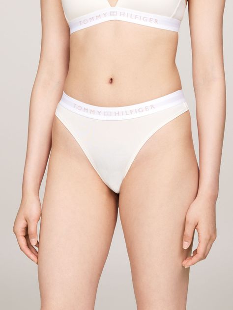 Colaless Con Logo A Encontraste Blanco Tommy Hilfiger-0