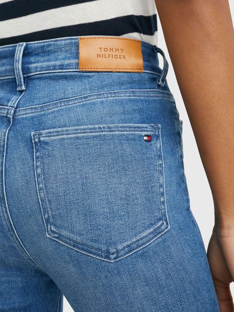 Jeans Harlem Alto Super Skinny Azul Tommy Hilfiger-3