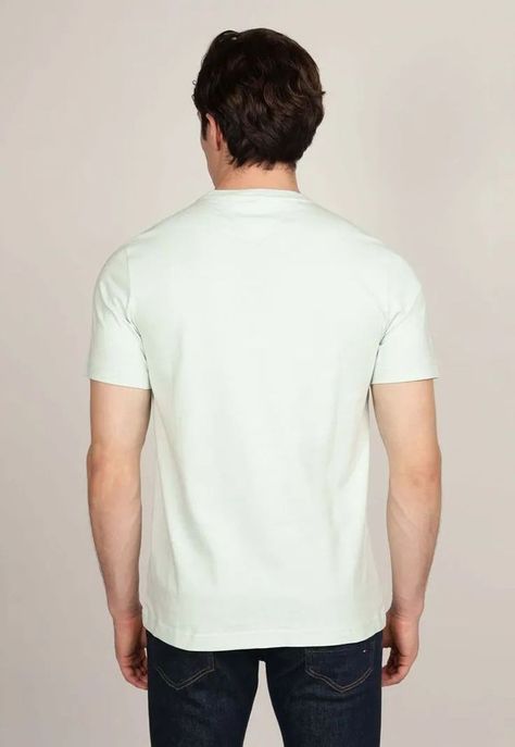 Polera Chest Insert Logo LZV Verde Tommy Hilfiger-2
