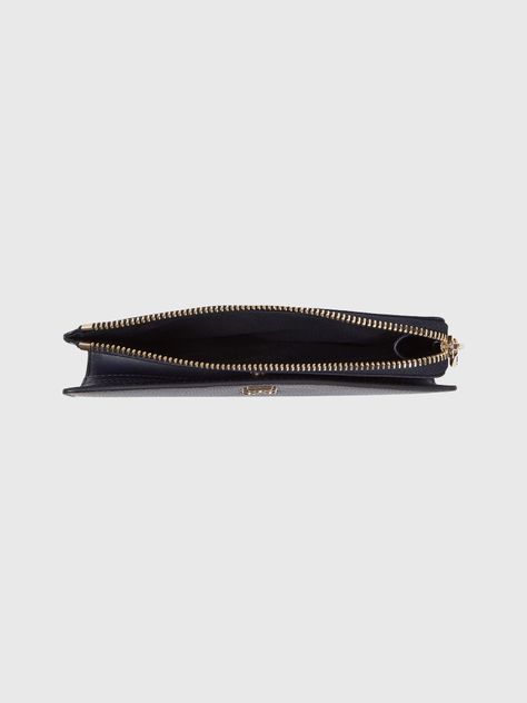 Billetera Monograma Con Cierre Azul Tommy Hilfiger-2