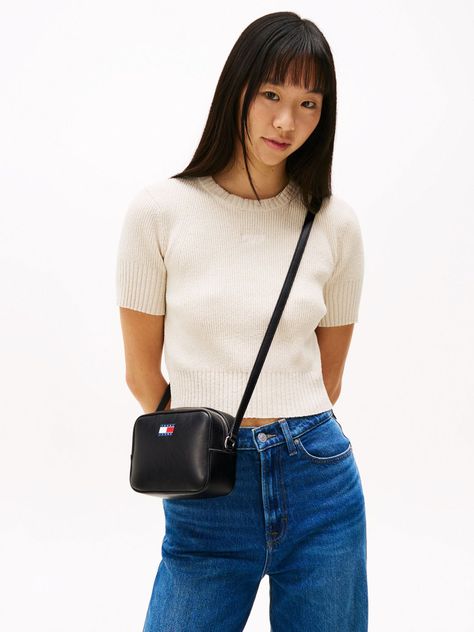 Bandolera Essential Must Con Logo Negro Tommy Jeans-1