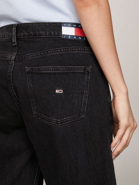 JEANS SOPHIE STRAIGHT DE TALLE BAJO NEGRO TOMMY JEANS-3