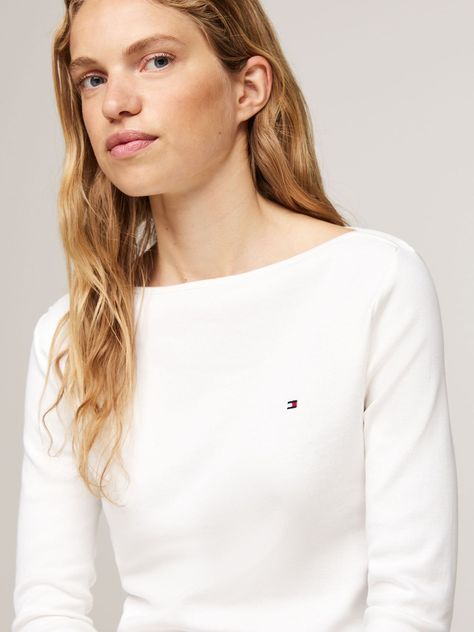 Polera New Cody Slim Fit Blanco Tommy Hilfiger-3