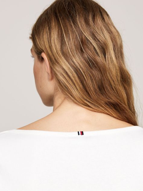 Polera New Cody Slim Fit Blanco Tommy Hilfiger-4