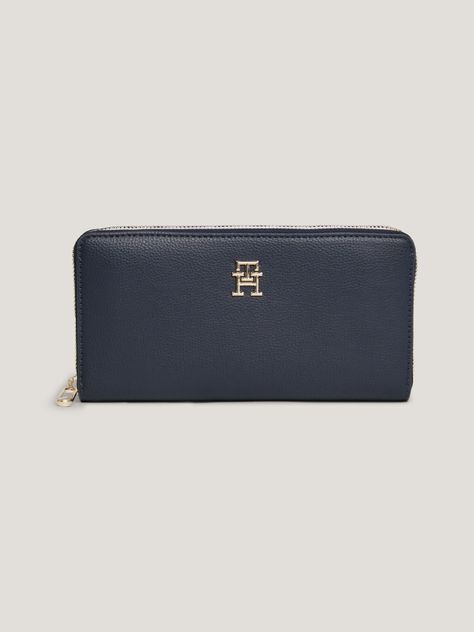 Billetera Essential C Cierre Azul Tommy Hilfiger-0