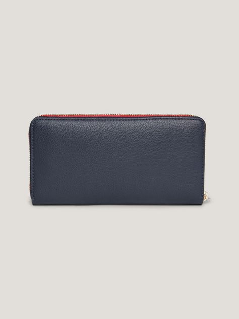 Billetera Essential C Cierre Azul Tommy Hilfiger-1