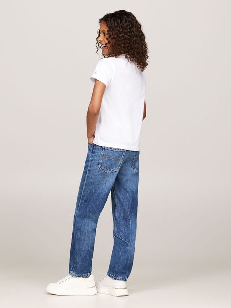 Polera Con Logo Metalizado Blanco Tommy Hilfiger-2