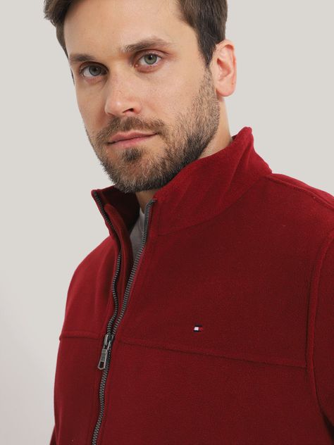 Polerón Essential Polar Burdeo Tommy Hilfiger-3