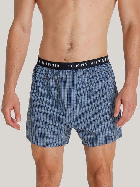 Pack De 4 Bóxers Woven Con Print Multicolor Tommy Hilfiger-1