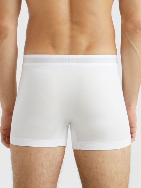 Trunk Solid Con Logo En La Cintura Blanco Tommy Hilfiger-3