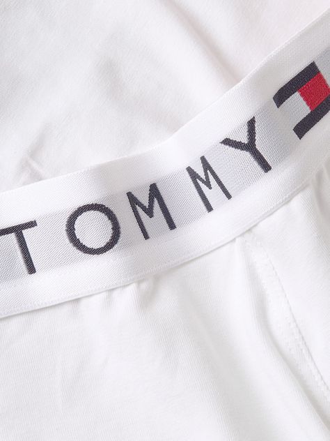 Trunk Solid Con Logo En La Cintura Blanco Tommy Hilfiger-4