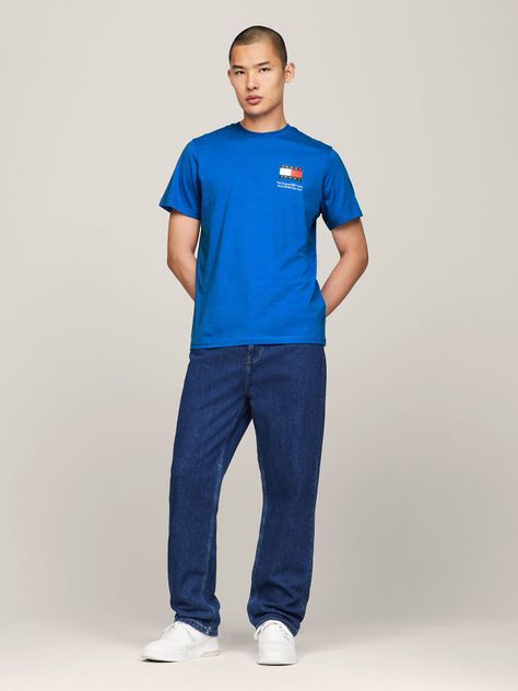 Polera Essential y Logo Azul Tommy Jeans-1
