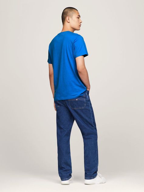 Polera Essential y Logo Azul Tommy Jeans-2