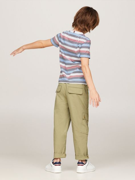 Polera A Rayas C-Neck Multicolor Tommy Hilfiger-2