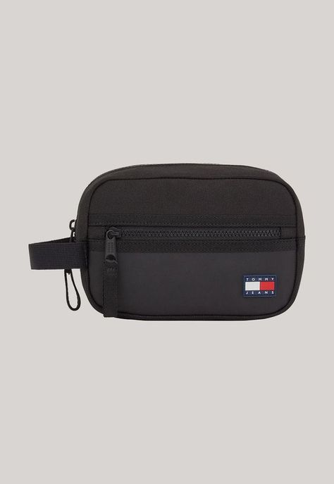 Neceser Essential Con Logo Negro Tommy Hilfiger-0