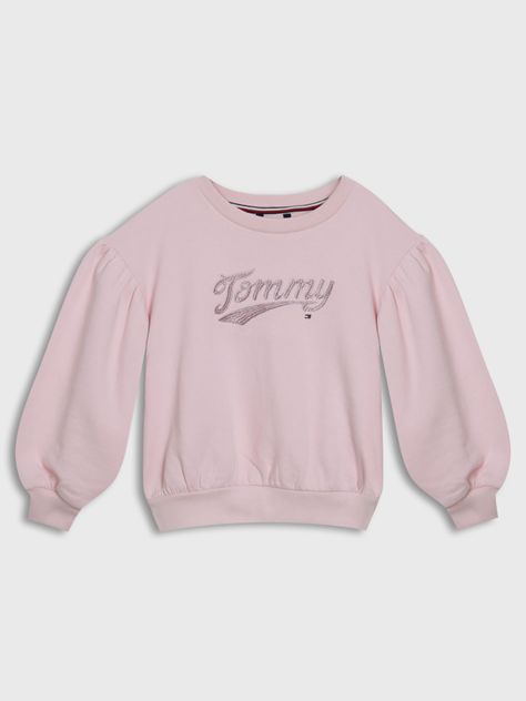POLERÓN MANGAS AGLOBADAS ROSADO TOMMY HILFIGER-0