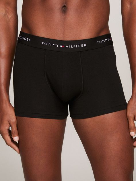 Pack De 3 Calzoncillos Trunk Negro Tommy Hilfiger-1