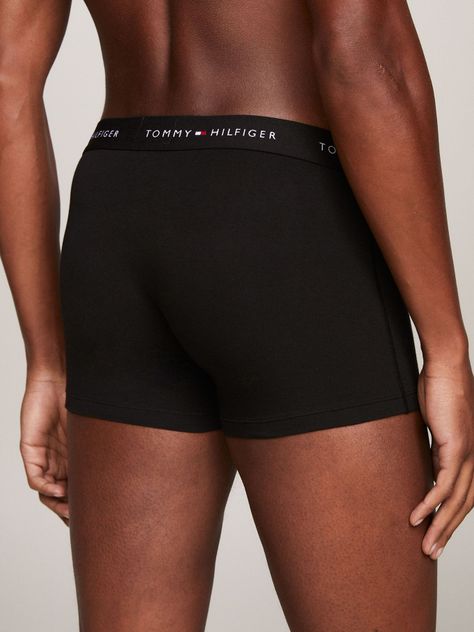 Pack De 3 Calzoncillos Trunk Negro Tommy Hilfiger-3