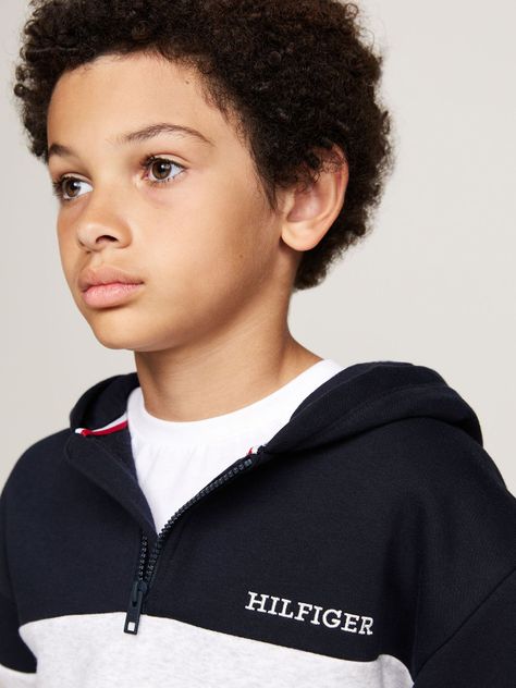 Polerón Hoodie Color Block Multicolor Tommy Hilfiger-3