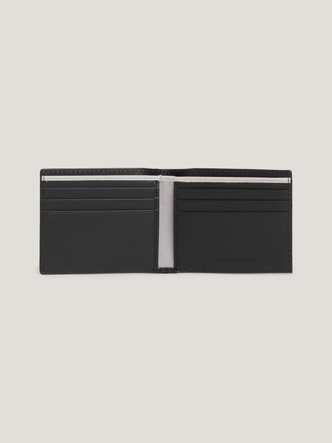 Billetera De Cuero Monogram Negro Tommy Hilfiger-3