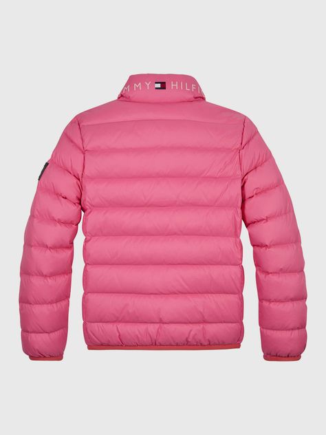 Parka Acolchada Solid Unisex Rosado Tommy Hilfiger-1