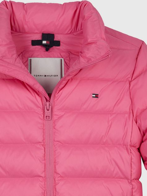 Parka Acolchada Solid Unisex Rosado Tommy Hilfiger-2